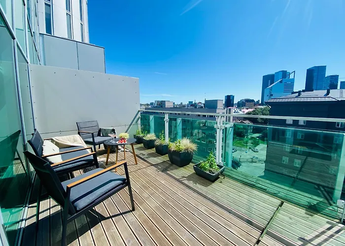 Heart With A Sunny Rooftop Terrace Apartment Tallinn